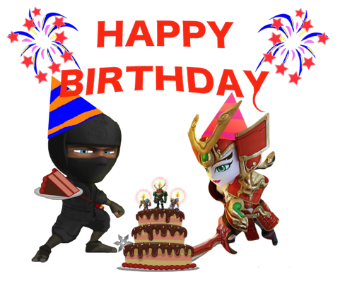 The Dragon Force Ninjas birthday parties.